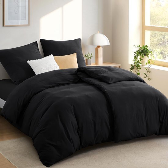 Unyqoos® Elegante en Zachte 4-delige Beddengoedset van Premium Katoen met Tijdloos Design