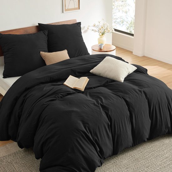 Unyqoos ® Comfortabel en Stijlvol Beddengoedset voor Elke Slaapkamer met Zacht Katoen en Handige Ritssluiting