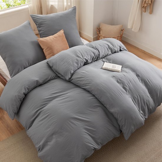 Unyqoos® Beddengoedset met Zachte Microvezel en Ritssluiting voor Ultiem Slaapcomfort