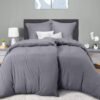 Unyqoos® Complete Luxe Bedtextiel Set van Microvezel met Ritssluiting - 4-Delige Set Inclusief Kussenslopen