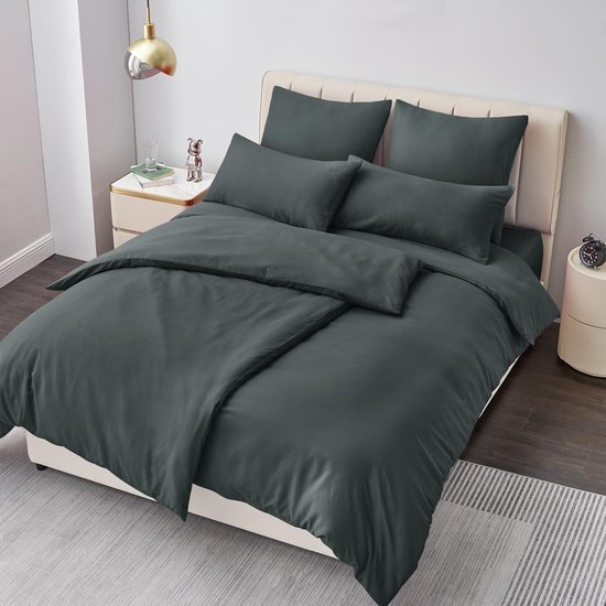 Unyqoos® Zacht en Onderhoudsvriendelijk Microvezel Beddengoed Set met Ritssluiting voor Comfortabel Slaapgenot