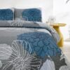 Unyqoos ® Elegant Bloemenpatroon Zomerbedsprei Set Voor Tweepersoonsbed Met Kussenslopen, 240 x 260 cm