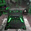 550x550-10970.jpg Unyqoos® Neon Geometrisch Gamer Dekbedovertrek voor Kinderen en Tieners, Bijenkorf Ontwerp, 2-Delige Set