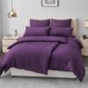 Unyqoos® Verfijnde en Comfortabele 4-delige Beddengoedset met Stijlvolle Accenten in Diverse Kleuren