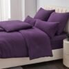 Unyqoos® Verfijnde en Comfortabele 4-delige Beddengoedset met Stijlvolle Accenten in Diverse Kleuren