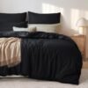 550x550-11006.jpg Unyqoos® Zacht en Ademend Microvezel Beddengoedset met Ritssluiting en Kussenslopen