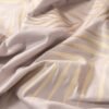 Unyqoos® Moderne dekbedovertrekset met gouden bladeren en ritssluiting voor een stijlvolle slaapkamer