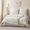 Unyqoos® Comfortabele microvezel beddengoedset met ritssluiting en kussenslopen