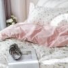 Unyqoos® Omkeerbare beddengoedset met bloemenpatroon voor kinderen en tieners