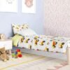 Unyqoos® Levendig Kinderbeddengoed Set met Tractors en Voertuigen Motief voor Slaapcomfort