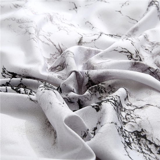 Unyqoos® Beddengoedset met Modern Geometrisch Patroon en Omkeerbaar Ontwerp in Microvezel