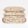 Unyqoos® Chic botanisch bloemen beddengoedset met ritssluiting en kussenslopen