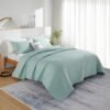 Unyqoos® Zacht en Lichtgewicht Microvezel Sprei met Kussenslopen voor Alle Seizoenen