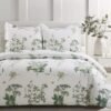 550x550-11498.jpg Unyqoos® Twee-delige bloemen dekbedovertrekset van microvezel met ritssluiting
