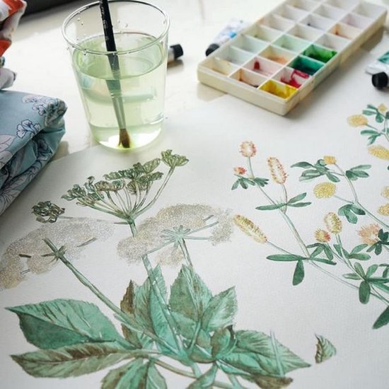 550x550-11499.jpg Unyqoos® Twee-delige bloemen dekbedovertrekset van microvezel met ritssluiting