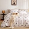Unyqoos® Dekbedovertrek Teckel – Kinderbeddengoed – Omkeerbaar – 100% Microvezel - 135 x 200 cm