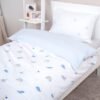 Unyqoos® Schattig beddengoed voor kinderen met oceaanmotief en knoopsluiting
