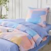Unyqoos® Katoenen beddengoedset met geometrisch patroon voor alle seizoenen