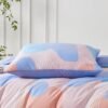 Unyqoos® Katoenen beddengoedset met geometrisch patroon voor alle seizoenen