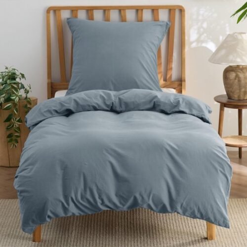 550x550-11610.jpg Unyqoos® Stijlvol tweekleurig katoenen dekbedovertrekset met kussensloop voor ultiem slaapcomfort