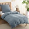 550x550-11613.jpg Unyqoos® Stijlvol tweekleurig katoenen dekbedovertrekset met kussensloop voor ultiem slaapcomfort