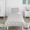 Unyqoos® Omkeerbaar kinderbeddengoed met sterrenprint voor eenpersoonsbed