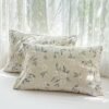 Unyqoos® Stijlvol en comfortabel microvezel beddengoed met bloemenpatroon