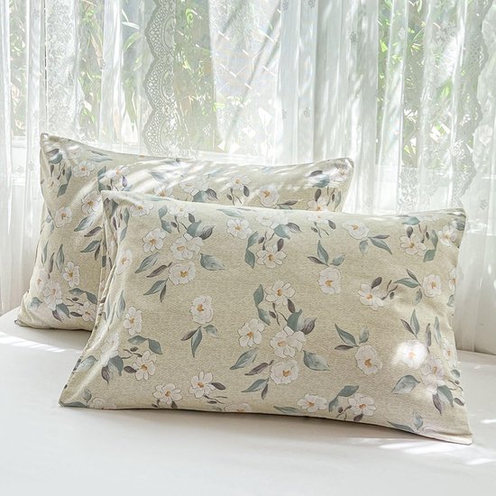 Unyqoos® Stijlvol en comfortabel microvezel beddengoed met bloemenpatroon