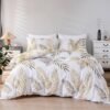 550x550-11729.jpg Unyqoos® Stijlvolle beddengoedset met tropisch palmbladpatroon en ritssluiting