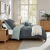 550x550-11861.jpg Unyqoos® Vierdelig Beddengoedset 135x200 cm Grijs en Lichtgrijs met Ritsen