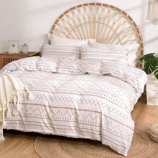 550x550-11927.jpg Unyqoos® Stijlvol en comfortabel dekbedovertrek met Boheems design en ritssluiting