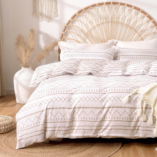 550x550-11928.jpg Unyqoos® Stijlvol en comfortabel dekbedovertrek met Boheems design en ritssluiting