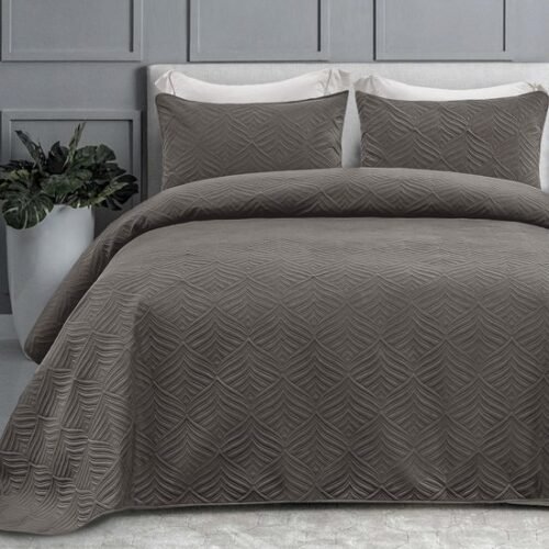 Unyqoos® Luxueuze en Elegante Sprei Set met Modern Barokpatroon voor Stijlvolle Slaapkamerruimte
