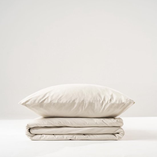 Unyqoos® Ademend katoenen dekbedovertrek set van renforc stof met kussensloop