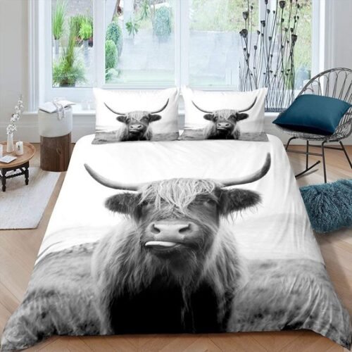 Unyqoos® Boeiende Dierenprint Dekbedovertrekset voor Slaapkamerdecoratie in Diverse Formaten