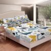 Unyqoos® Kinderbeddengoed Set met Dinosaurussen Motief en Kussenhoes