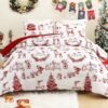 550x550-12062.jpg Unyqoos® Warme tweepersoons dekbedset met kerstmotieven en kussenhoezen