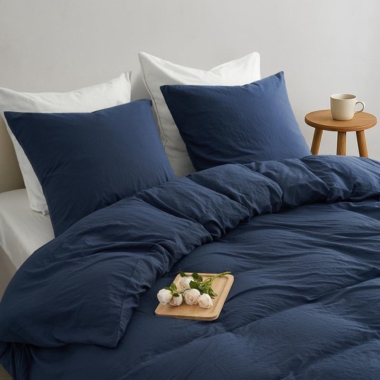 Unyqoos® Beddengoedset voor zomerslaapcomfort met zachte microvezel en ritssluiting