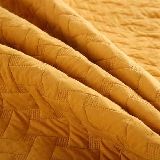 Unyqoos® Heerlijk Zachte Katoenen Sprei Set 3-delig Voor Comfortabel Slaapgenot Het Hele Jaar Door