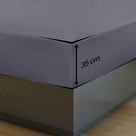Unyqoos® Comfortabele en stijlvolle 4-delige beddengoedset van zacht microvezel in grijs