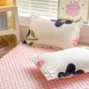 550x550-12308.jpg Unyqoos® Omkeerbaar beddengoed met bloemenpatroon voor dames en meisjes, microvezel