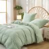 550x550-12319.jpg Unyqoos® Zachte en omkeerbare beddengoedset met gestreept patroon en kussensloop