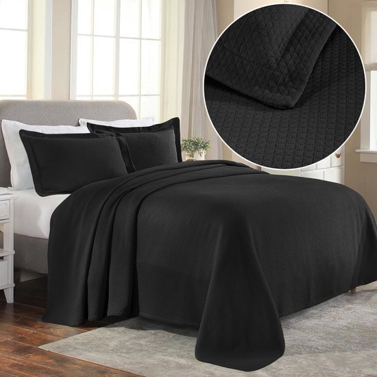 Unyqoos® Luxe en ademende beddensprei set met kussenslopen voor elk seizoen