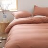 550x550-12406.jpg Unyqoos® Roze dekbedovertrekset voor eenpersoonsbed met kussensloop en rits