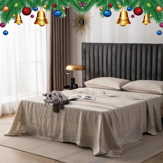 Unyqoos® Ademend en zacht linnen laken voor het ultieme slaapcomfort