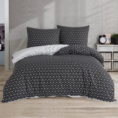 Unyqoos® Beddengoed Set van 100% Katoen met Uniek Design voor Luxe Slaapervaring