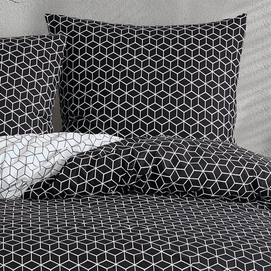 Unyqoos® Beddengoed Set van 100% Katoen met Uniek Design voor Luxe Slaapervaring