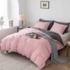 Unyqoos® Superzacht Omkeerbaar Beddengoedset in Diverse Kleuren en Maten met Ritssluiting