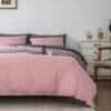 Unyqoos® Superzacht Omkeerbaar Beddengoedset in Diverse Kleuren en Maten met Ritssluiting