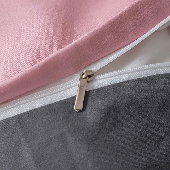 Unyqoos® Superzacht Omkeerbaar Beddengoedset in Diverse Kleuren en Maten met Ritssluiting